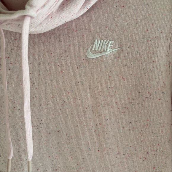 Nike Pink Oversized Long Sleeve Sweatshirt - Picture 2 of 7